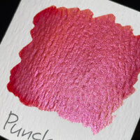 Punch pink watercolor paints Half pans
