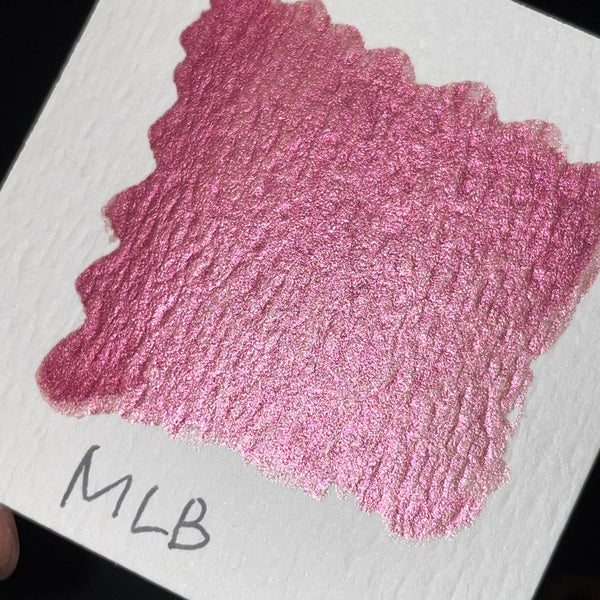 MLB pink watercolor paints Half pans