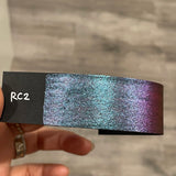 RC 2 Chameleon color shift glitter pigments watercolor paint half pan