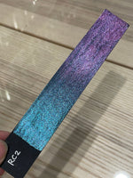 RC 2 Chameleon color shift glitter pigments watercolor paint half pan