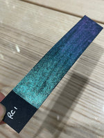 RC 1 Chameleon color shift glitter pigments watercolor paint half pan