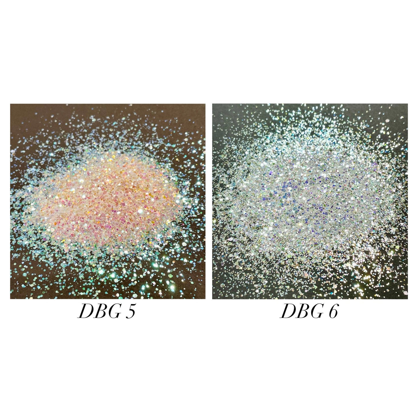 DBG set of 12 Color shift Glitters  DIY Resin Epoxy Art Craft