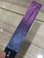 RC 3 Chameleon color shift glitter pigments watercolor paint half pan