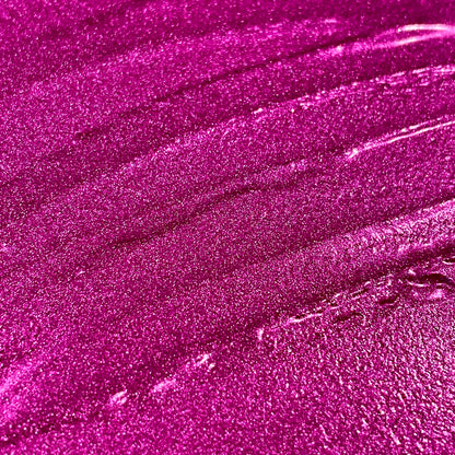 Fuchsia Christmas Chrome watercolor paint half pan