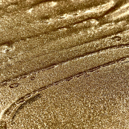 Star Christmas Chrome watercolor paint half pan