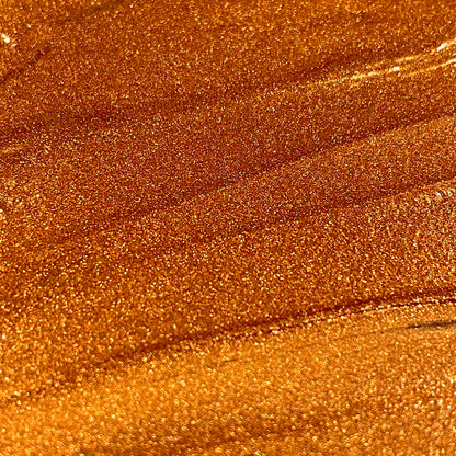 Bronze Christmas Chrome watercolor paint half pan