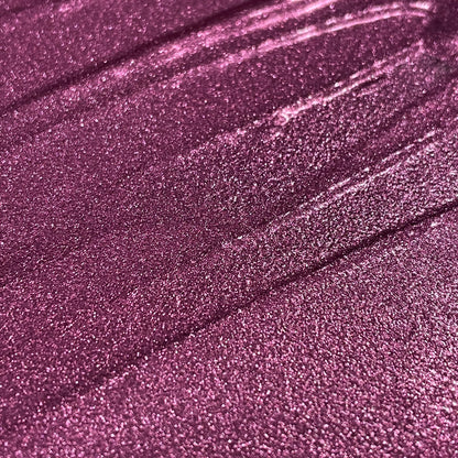 New Pink Christmas Chrome watercolor paint half pan
