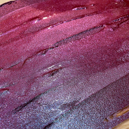 RC 2 Chameleon color shift glitter pigments watercolor paint half pan