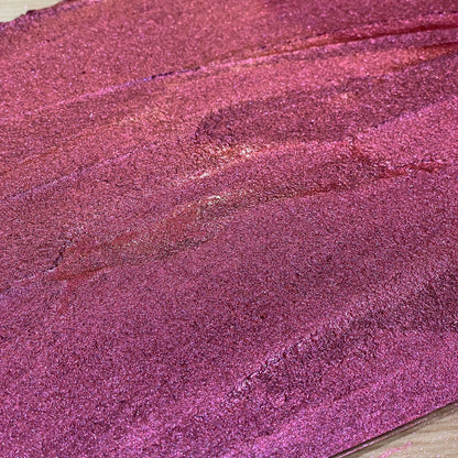 RC 3 Chameleon color shift glitter pigments watercolor paint half pan