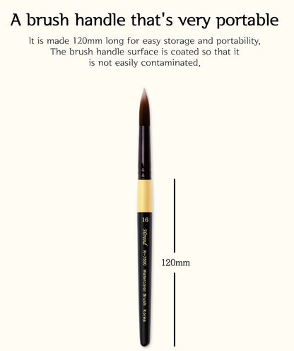 R-7500 mini Herend watercolor/Acrylic brushes