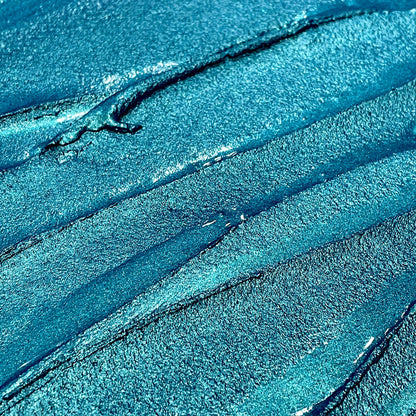 Atlantic Blue half Handmade shimmer watercolor paints