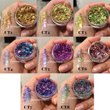 0.4g CT1 - CT8 New CS Flake Chameleon Pigment Nail Cosmetic DIY Resin Epoxy Art Craft