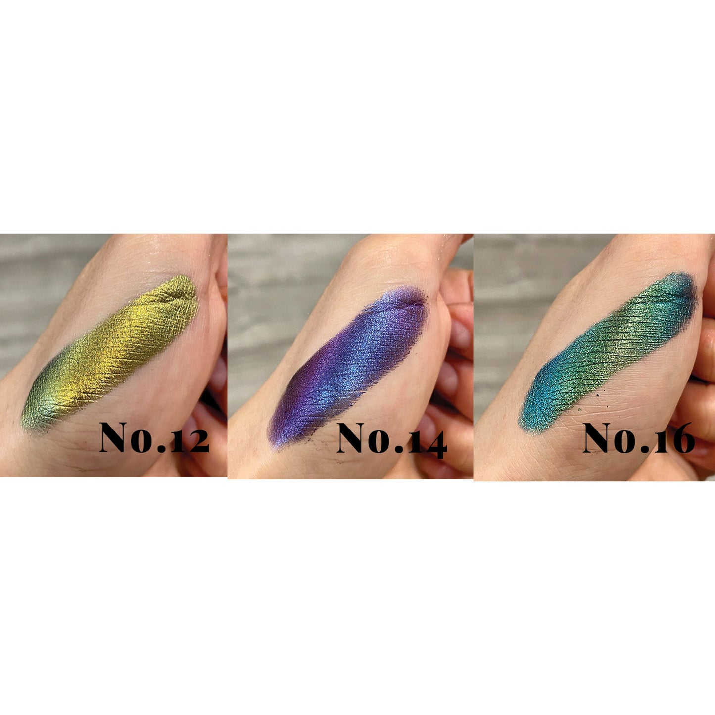 1g & 5g No.1 - 16 Chrome Series Colorshift Chameleon Pigment Cosmetic DIY Resin Epoxy Watercolor Art Craft