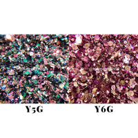 10g, 30G Y3G Glitter Colorshift Chameleon Chunky Nail DIY Resin Epoxy Art Craft