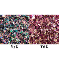 10g, 30G Y1G Glitter Colorshift Chameleon Chunky Nail DIY Resin Epoxy Art Craft