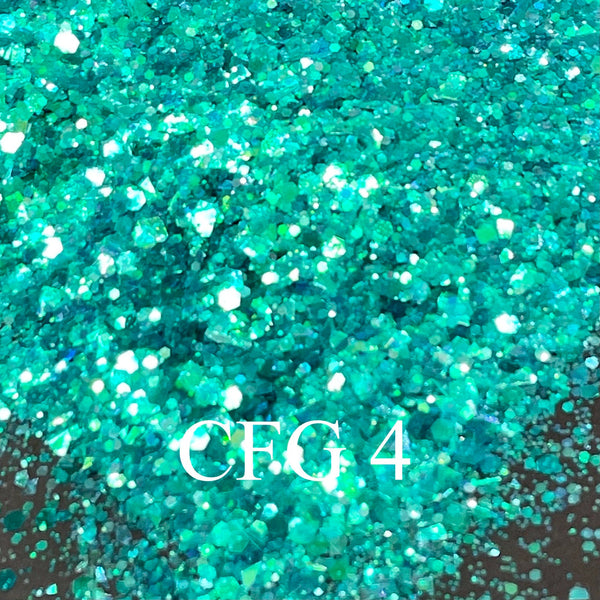 30g CFG 4 Iridescent Colorshift Chunky Glitter Nail DIY Resin Epoxy Art Craft