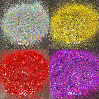 30g GGG 7 Holo Multi Color Chunky Glitter Nail DIY Resin Epoxy Art Craft