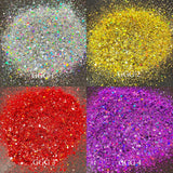 30g GGG 9 Holo Multi Color Chunky Glitter Nail DIY Resin Epoxy Art Craft