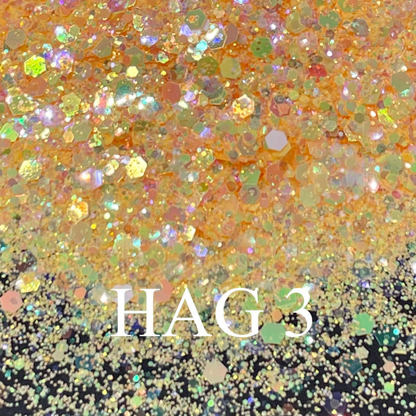 30g HAG 3 Rainbow Colorshift Diamond Chunky Glitter Nail DIY Resin Epoxy Art Craft
