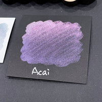 Acai purple Half pan Fruits Basket Colorshift Handmade shimmer watercolor paints