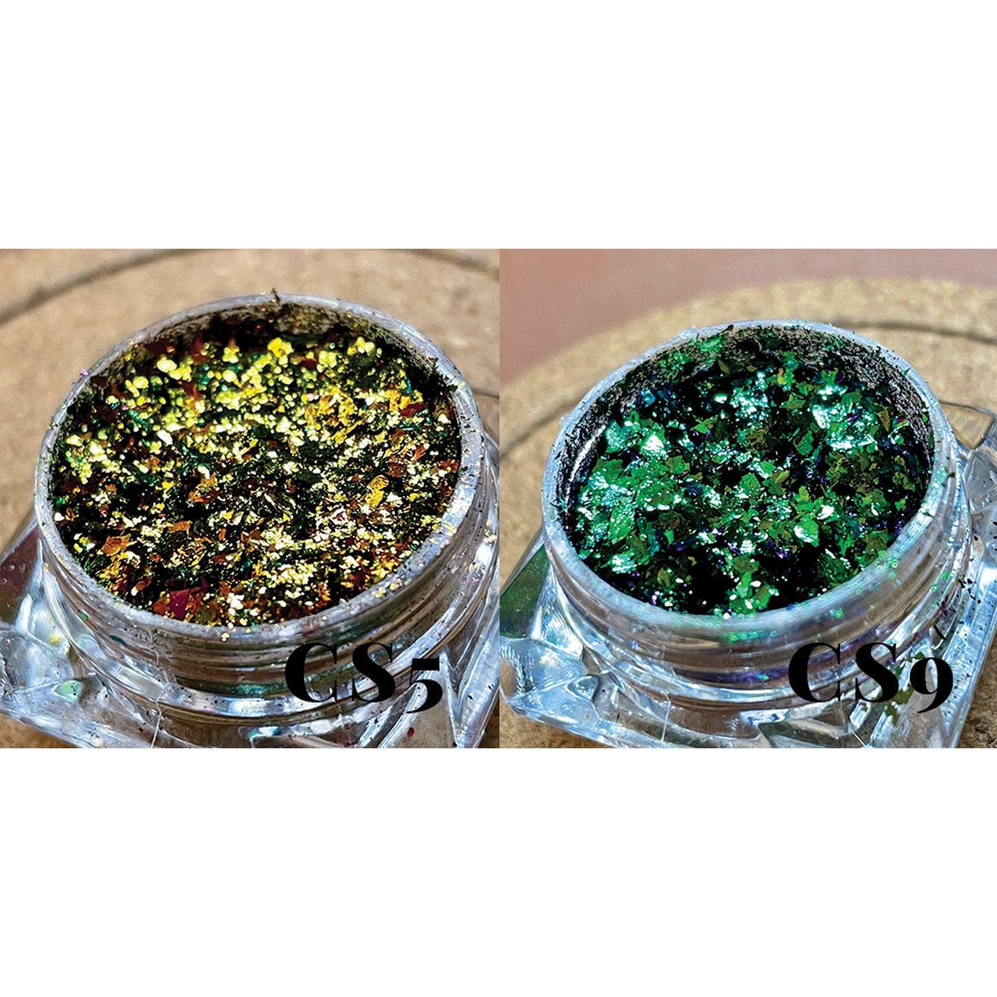 0.5g CS Flake Series Chrome Colorshift Chameleon Flake Nail Cosmetic DIY Resin Epoxy Art Craft