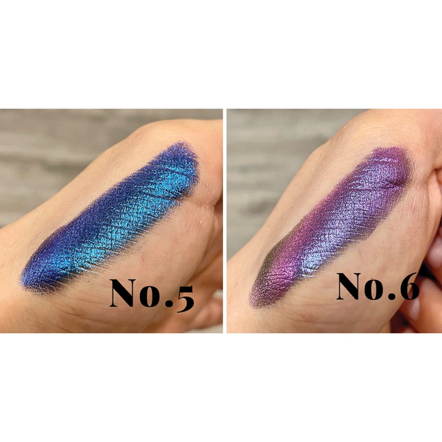 1g & 5g No.1 - 16 Chrome Series Colorshift Chameleon Pigment Cosmetic DIY Resin Epoxy Watercolor Art Craft