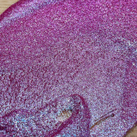Amethyst purple Half pan Bling Bling Handmade Color Shift shimmer watercolor paints