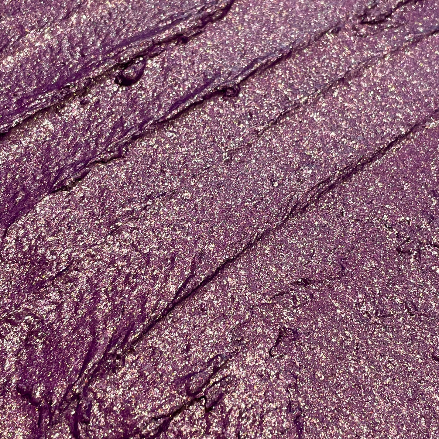 Mauve purple Half pan Bling Bling Handmade shimmer watercolor paints