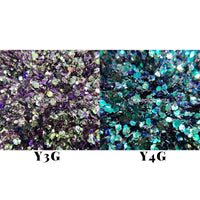 10g, 30G Y11G Glitter Colorshift Chameleon Chunky Nail DIY Resin Epoxy Art Craft