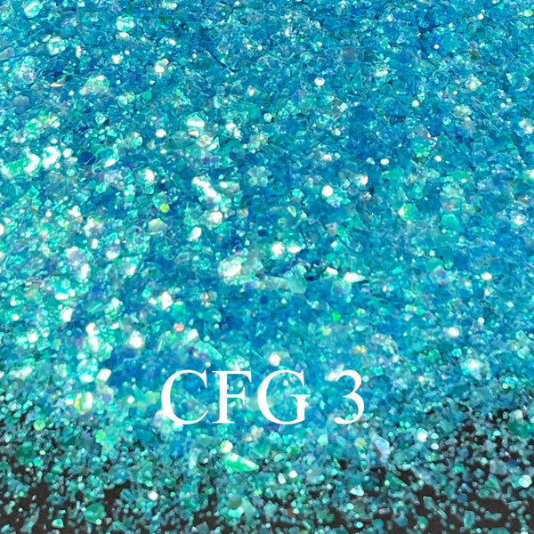 30g CFG 3 Iridescent Colorshift Chunky Glitter Nail DIY Resin Epoxy Art Craft