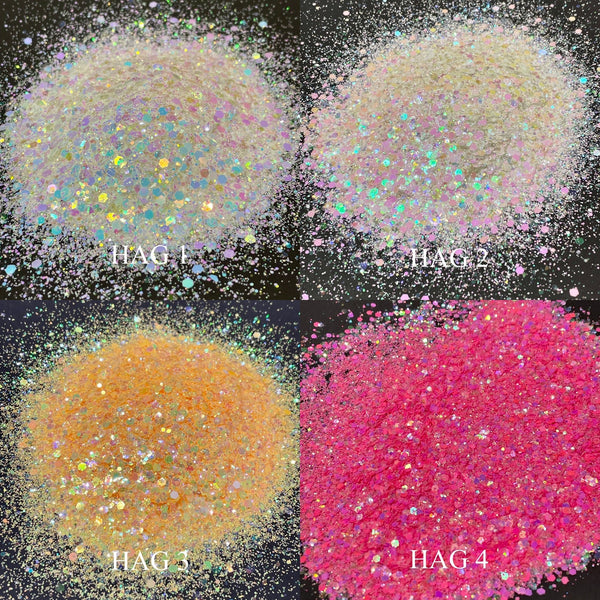 30g HAG 12 Rainbow Colorshift Diamond Chunky Glitter Nail DIY Resin Ep –  IUILE