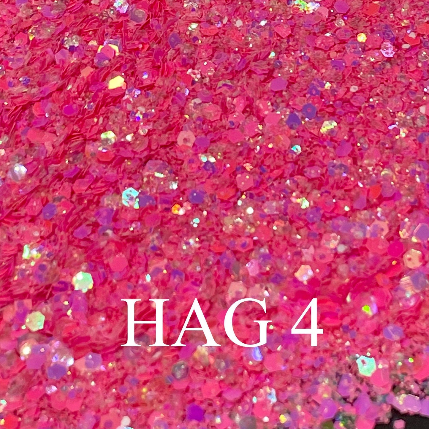 30g HAG 4 Rainbow Colorshift Diamond Chunky Glitter Nail DIY Resin Epoxy Art Craft