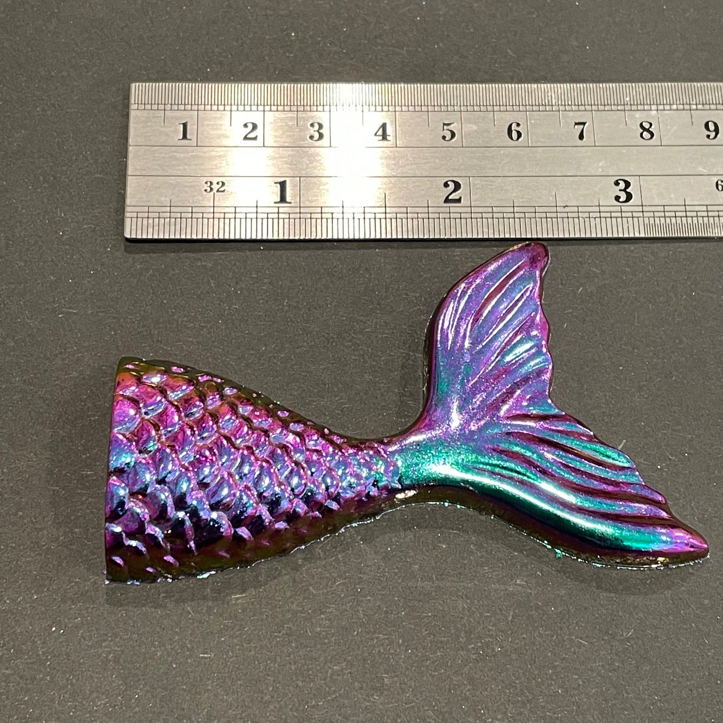 Mermaid Tail Brush Rest Pen Holder Pigment Epoxy Calligraphy Watercolor