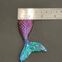 Mermaid Tail Brush Rest Pen Holder Pigment Epoxy Calligraphy Watercolor