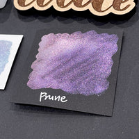 Prune purple Half pan Fruits Basket Colorshift Handmade shimmer watercolor paints