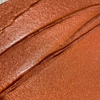 Satin penny red watercolor paints half pan