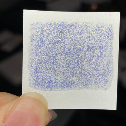 Jelly bean set Handmade Chunky glitter watercolor paints half pans in Tin case