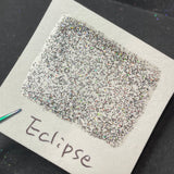 Eclipse Galaxy Chunky Holo glitter watercolor paints half pan